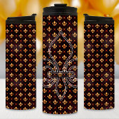 Mardi Gras-beker, Mardi Gras Fleur de Lis Thermosbeker