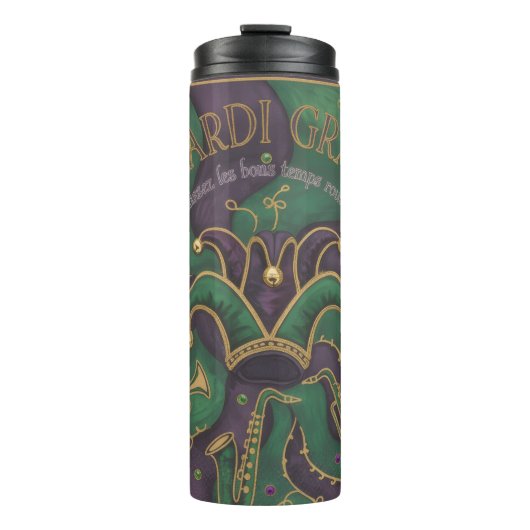 Mardi Gras-beker Thermosbeker (Voorkant)