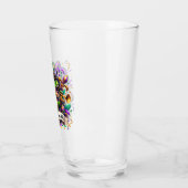 Mardi Gras Bier Glas (Links)