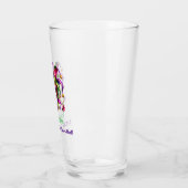 Mardi Gras Bier Glas (Links)
