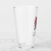 Mardi Gras Bier Glas (Rechts)