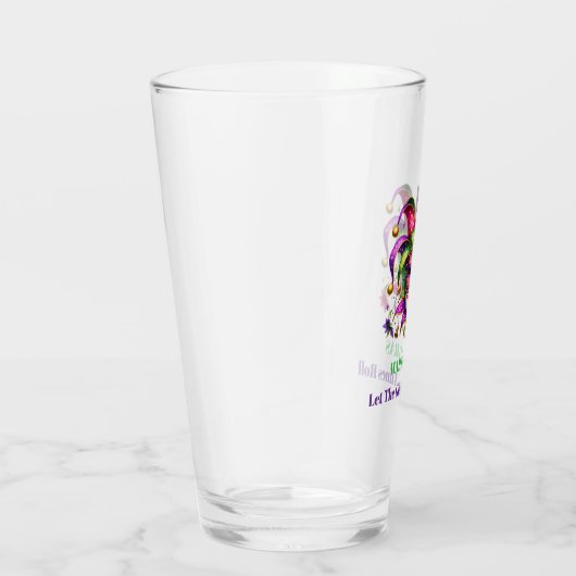 Mardi Gras Bier Glas (Rechts)