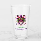 Mardi Gras Bier Glas (Voorkant)