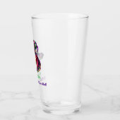 Mardi Gras Bier Glas (Links)