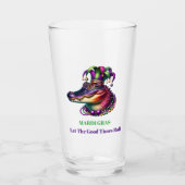 Mardi Gras Bier Glas (Voorkant)