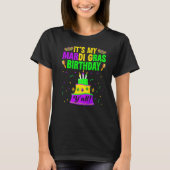 Mardi Gras Birthday Costume Het is mijn Mardi Gras T-shirt (Voorkant)