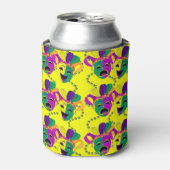 Mardi Gras Blikjeskoeler (Blikje Voorkant)