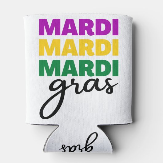 Mardi Gras Blikjeskoeler (Achterkant)