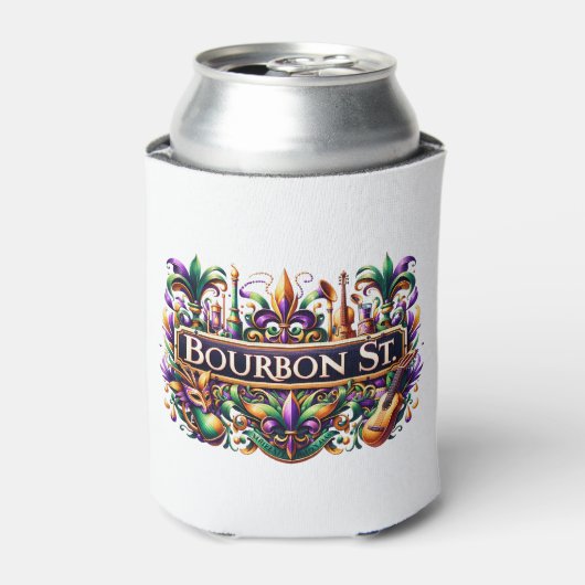 Mardi Gras Blikkoeler Blikjeskoeler (Blikje Voorkant)