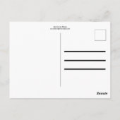 Mardi Gras Blocks Briefkaart (Achterkant)