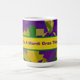 Mardi Gras Blocks Koffiemok