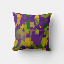 Mardi Gras Blocks Kussen