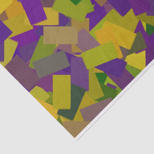 Mardi Gras Blocks Tissuepapier (Detail)