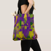Mardi Gras Blocks Tote Bag (Dichtbij)