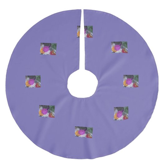 Mardi Gras Boomkleed Kerstboom Rok (Voorkant)