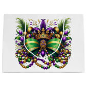 Mardi Gras Bow Groot Cadeauzakje (Voorkant)