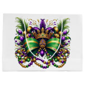 Mardi Gras Bow Groot Cadeauzakje (Achterkant)