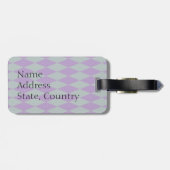 Mardi Gras Boxer Bagagelabel (Achterkant horizontaal)