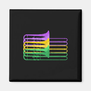 Mardi Gras BR Trombone Marching Orchestra Magneet