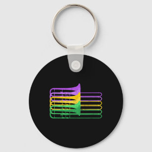 Mardi Gras BR Trombone Marching Orchestra Sleutelhanger