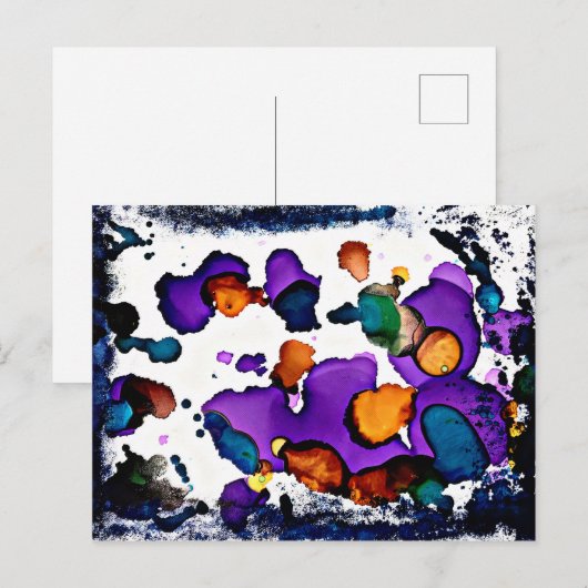 Mardi Gras Briefkaart (Voorkant / Achterkant)