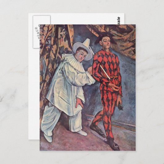 Mardi Gras Briefkaart (Voorkant / Achterkant)