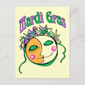Mardi Gras Briefkaart (Voorkant)