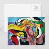 Mardi Gras Briefkaart (Voorkant / Achterkant)