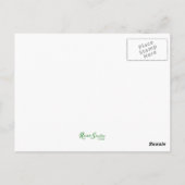 Mardi Gras Briefkaart (Achterkant)