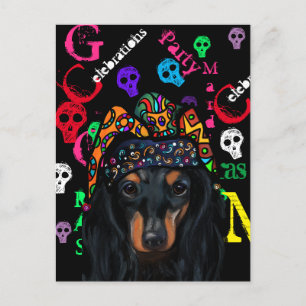 Mardi GRAS Briefkaart