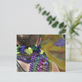 Mardi Gras Briefkaart (Staand voorkant)