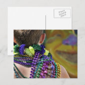 Mardi Gras Briefkaart (Voorkant / Achterkant)