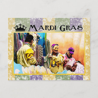 Mardi Gras Briefkaart