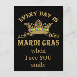  Mardi Gras Briefkaart