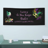 Mardi Gras Bruidsmeisjesfeest Spandoek (Beurs)