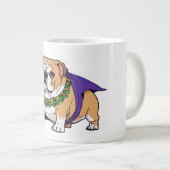 Mardi Gras Bulldog King Mok (Voorkant rechts)