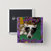 Mardi Gras Button van Rio (Voorkant /achterkant)