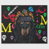 Mardi GRAS Cadeaupapier (Vlak)