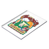 Mardi Gras Cajun Crocodile Notitieboek (Linkerzijde)