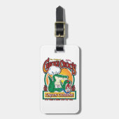 Mardi Gras Cajun Krokodil Bagagelabel (Voorkant verticaal)