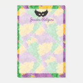 Mardi Gras Camouflage Masker Post-it® Notes (Voorkant)