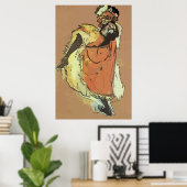 Mardi Gras Can Dancer Poster (Thuiskantoor)