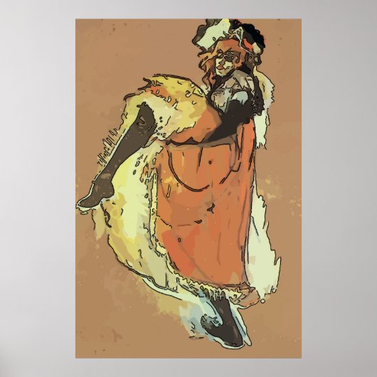 Mardi Gras Can Dancer Poster (Voorkant)