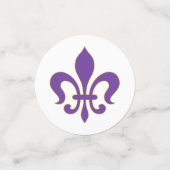 Mardi Gras | carnaval | Dikke dinsdag Confetti (Kleine voorkant)