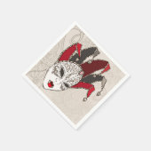 Mardi Gras Carnaval Mask Papieren servetten (Hoek)