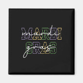 Mardi Gras Carnaval New Orleans voor vrouwen Magneet (Voorkant)