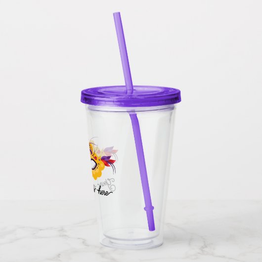 Mardi Gras Carnival Acryl Drinkbeker (Links)