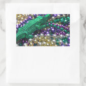 Mardi Gras Carnival Alligator Bead Decale Stickers (Tas)
