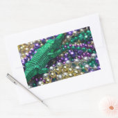 Mardi Gras Carnival Alligator Bead Decale Stickers (Envelop)