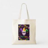 Mardi Gras Carnival Canvas tas (Achterkant)